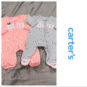 🔴SOLD🔴 Carter’s “Little Sister” Sleep & Plays